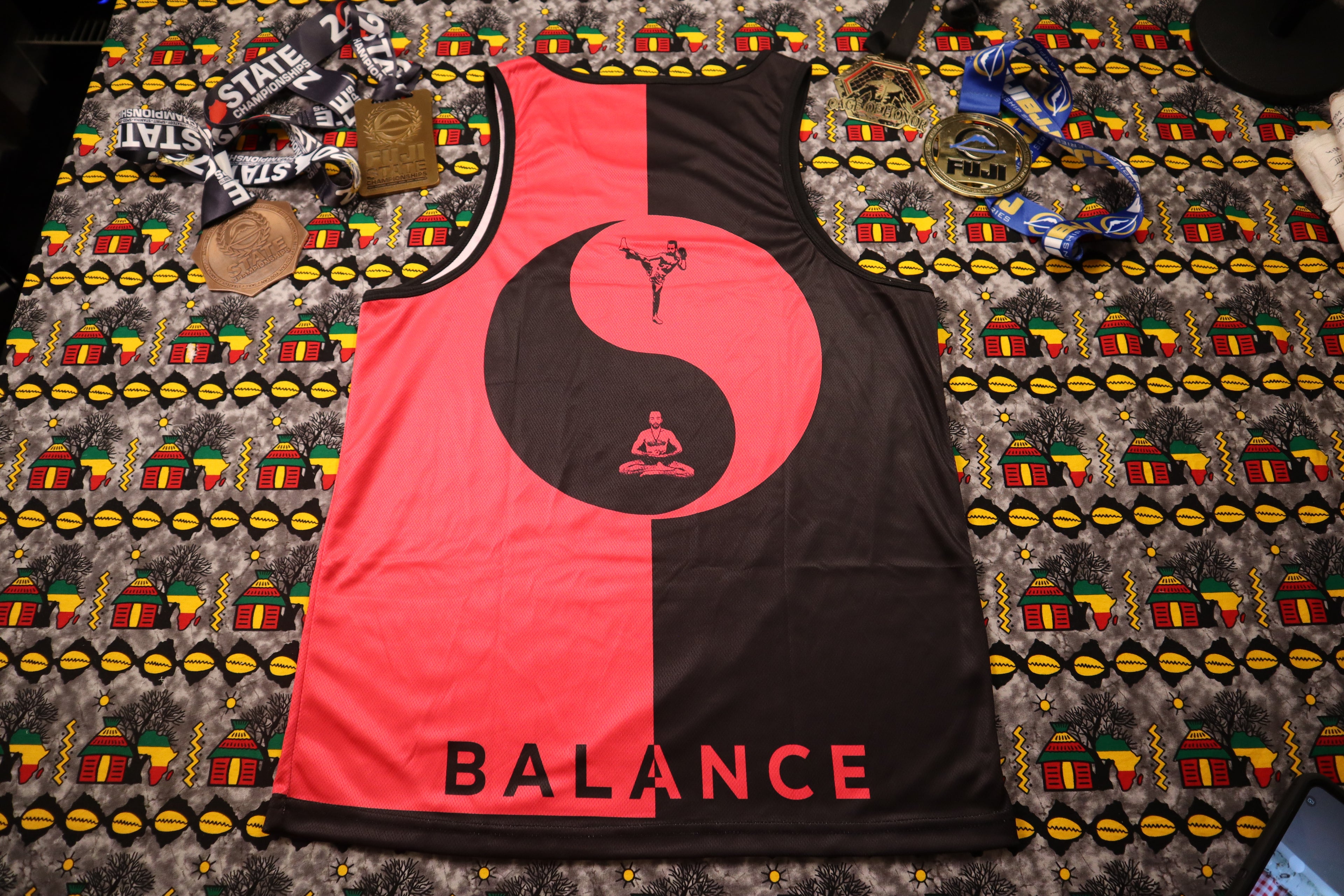 Powerful Fitness Exercise Outfit