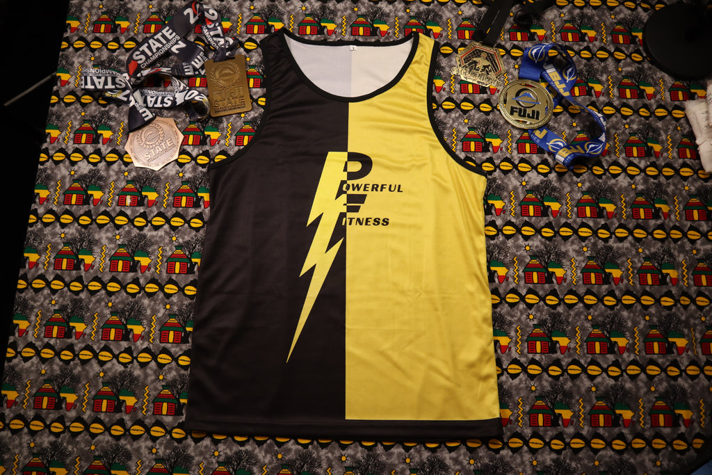 Powerful Fitness Exercise Outfit