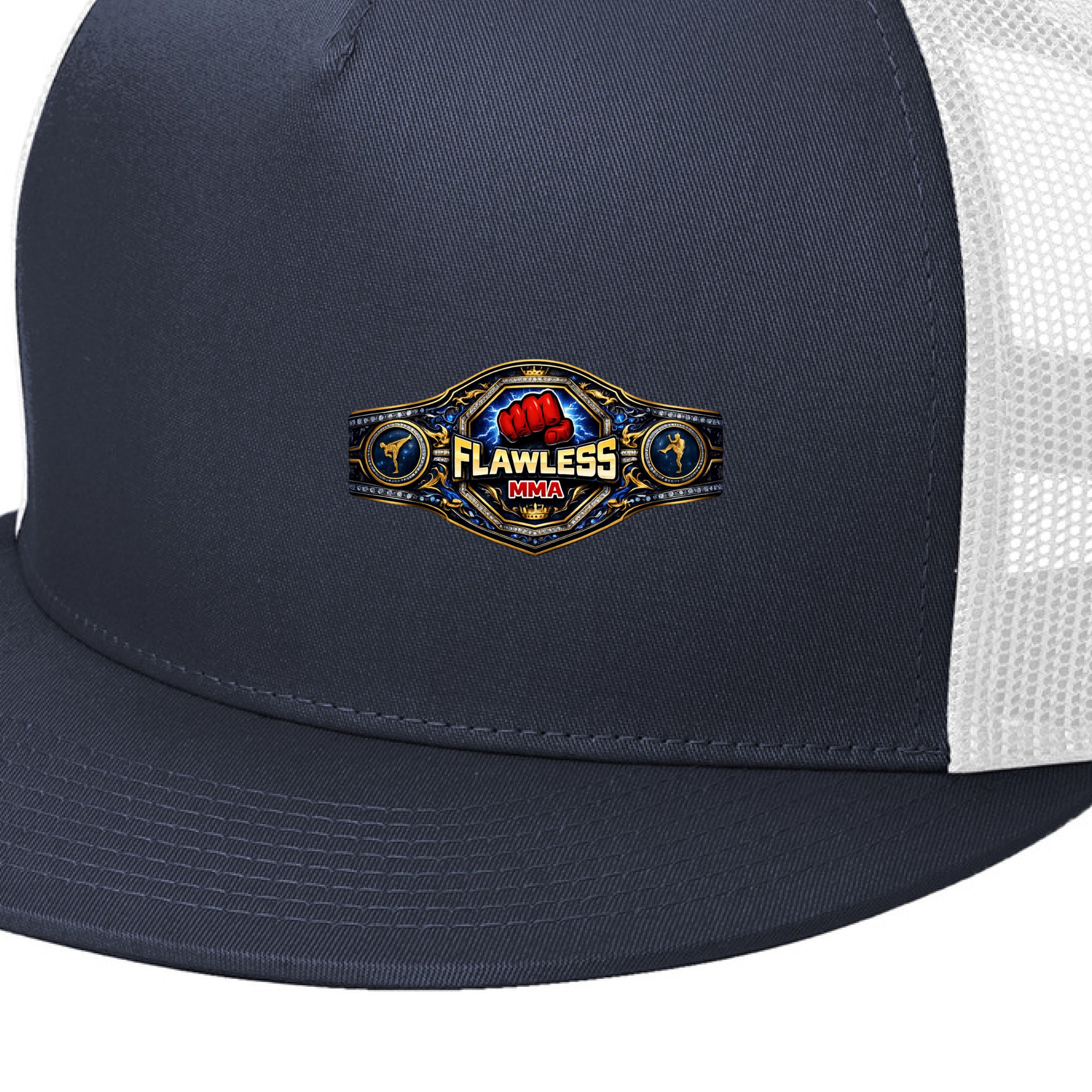 True Navy/ White - FRONT